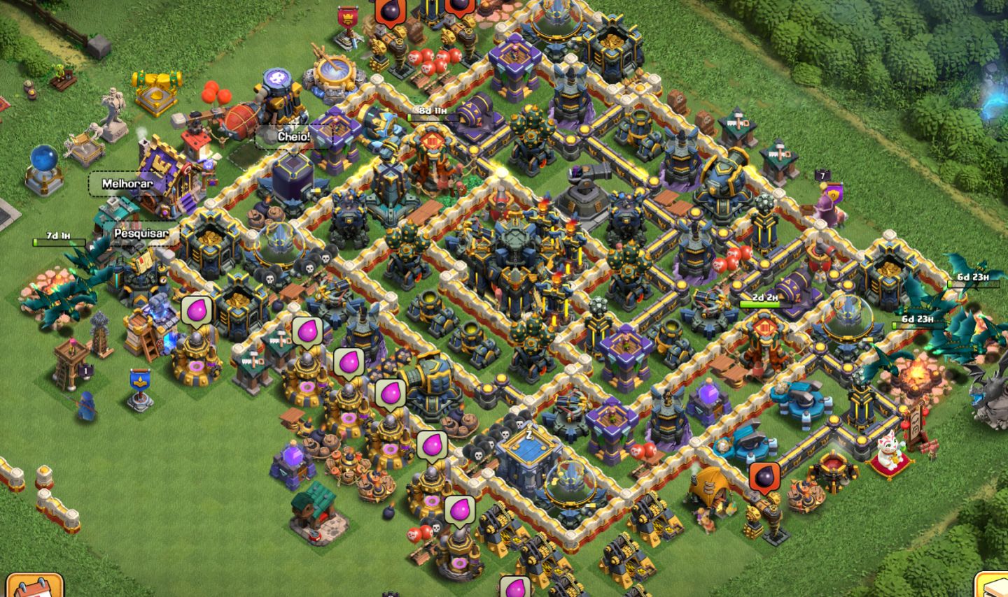 Conta clash of Clans CV 17 e-mail e senha ativo com comprador