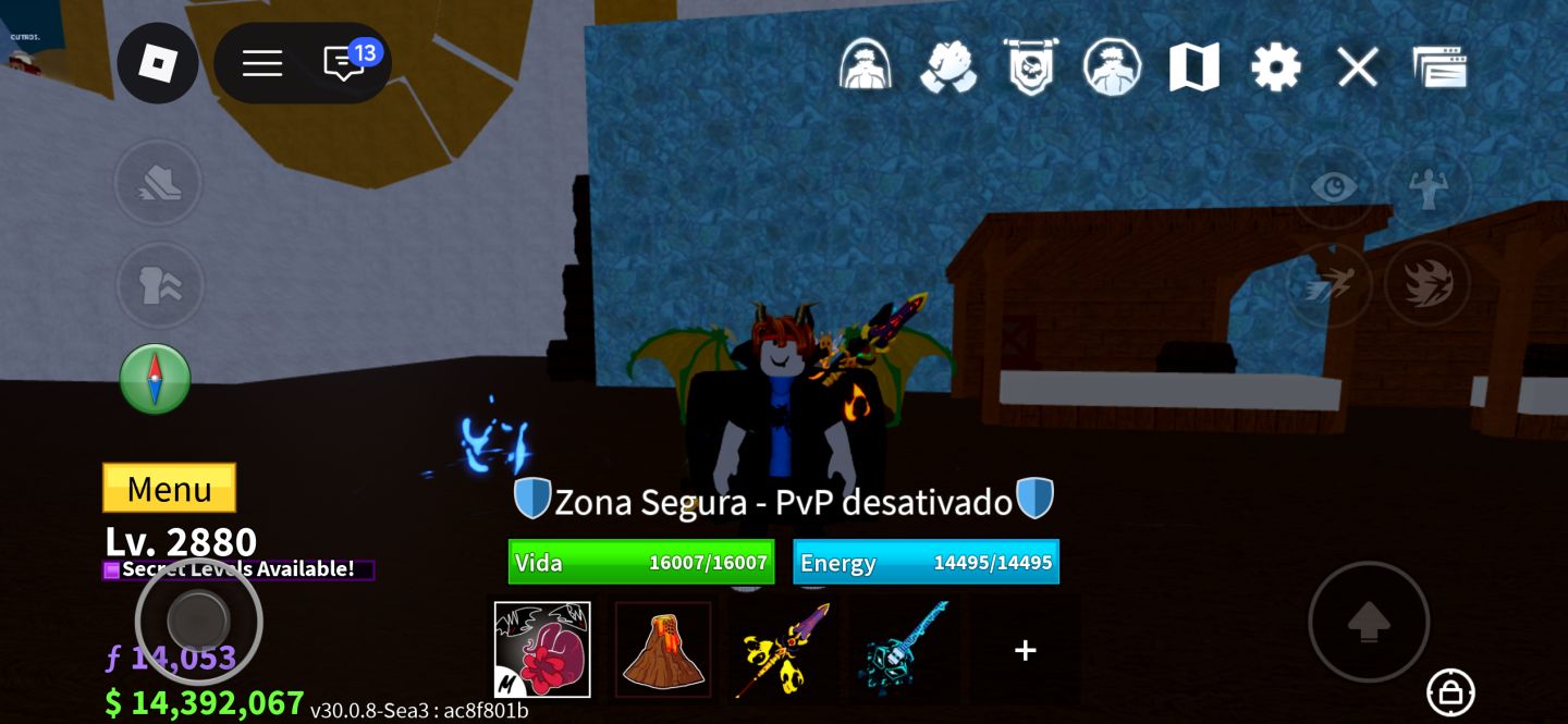 CONTA BLOX FRUITS 2880 COM V3 DRACO E V4 FULL SHARK + SANGUINE ARR