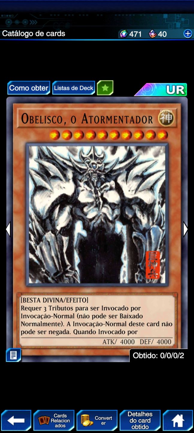 Conta Duel Links 2017-2026