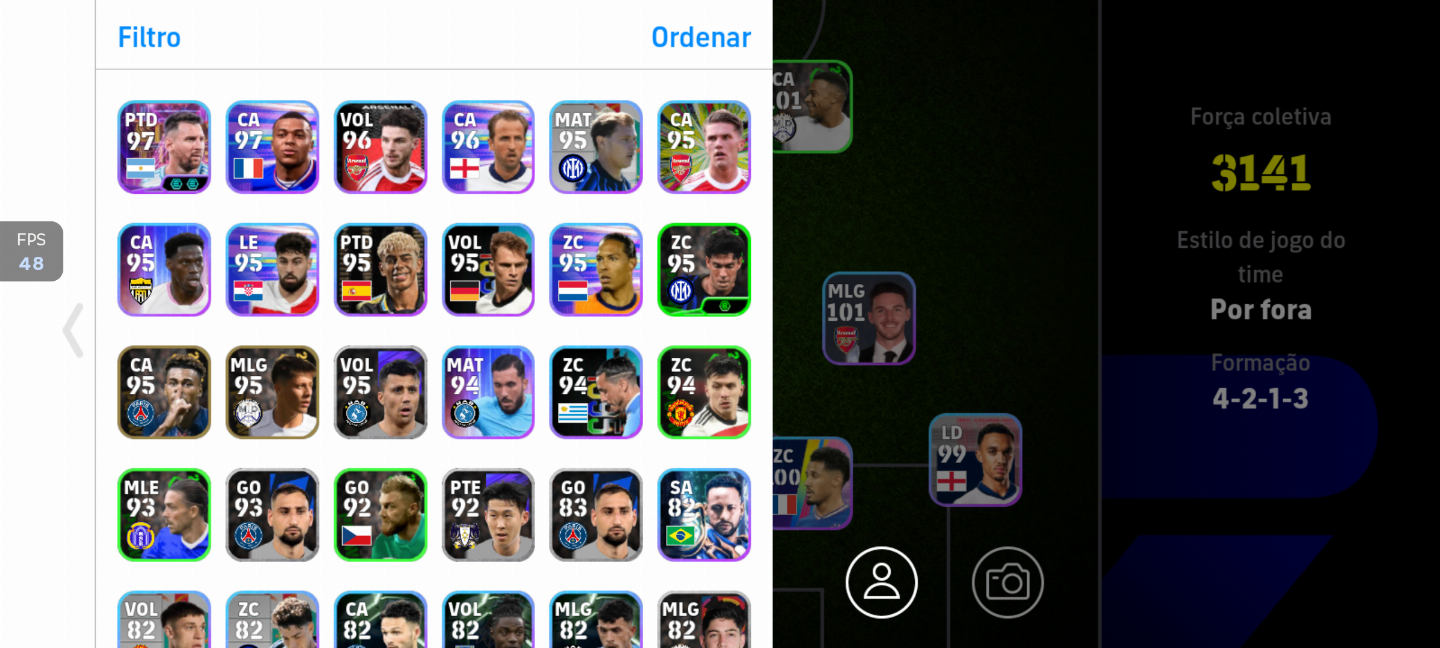 Conta do efootball para já começar bem no jogo!!!