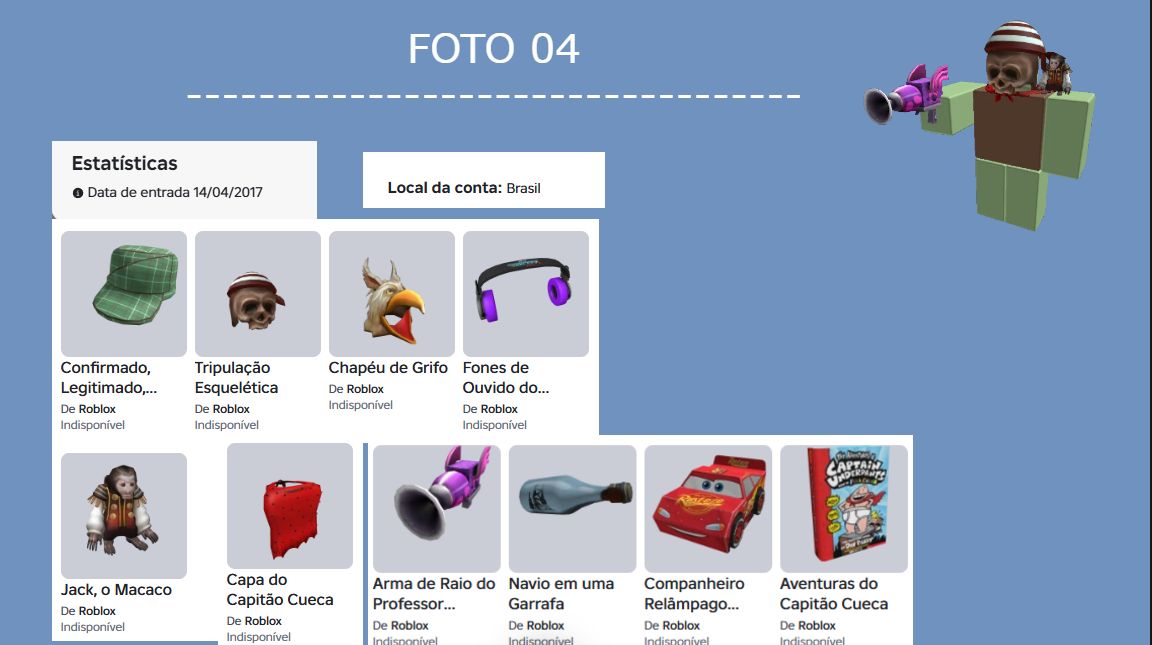 50% CONTAS ANTIGAS ROBLOX + OFFSALES + Bundle Rara