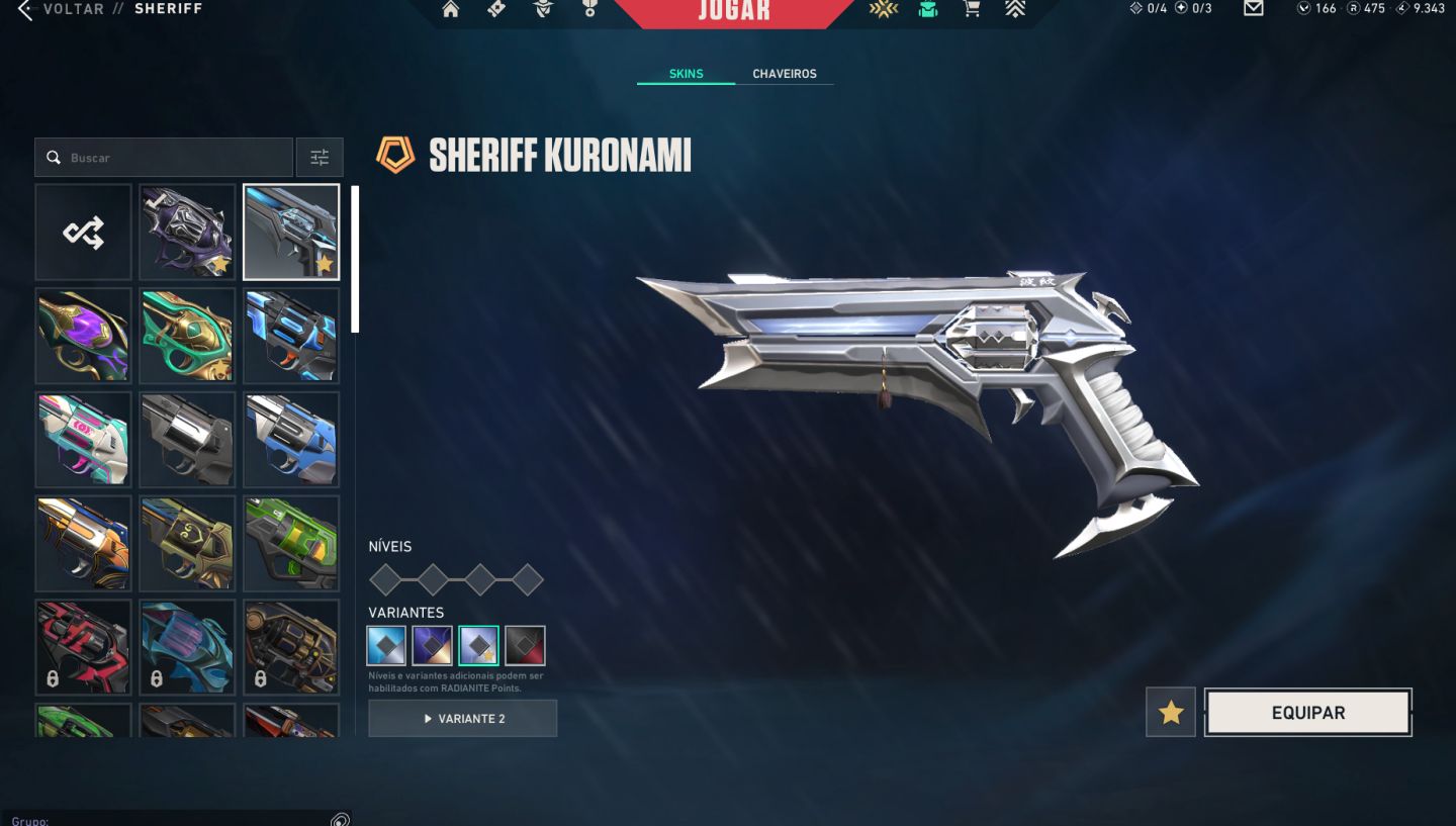CONTA VALORANT BR | 69 SKINS | CHAMPIONS 2024 + 2025 | KURONAMI