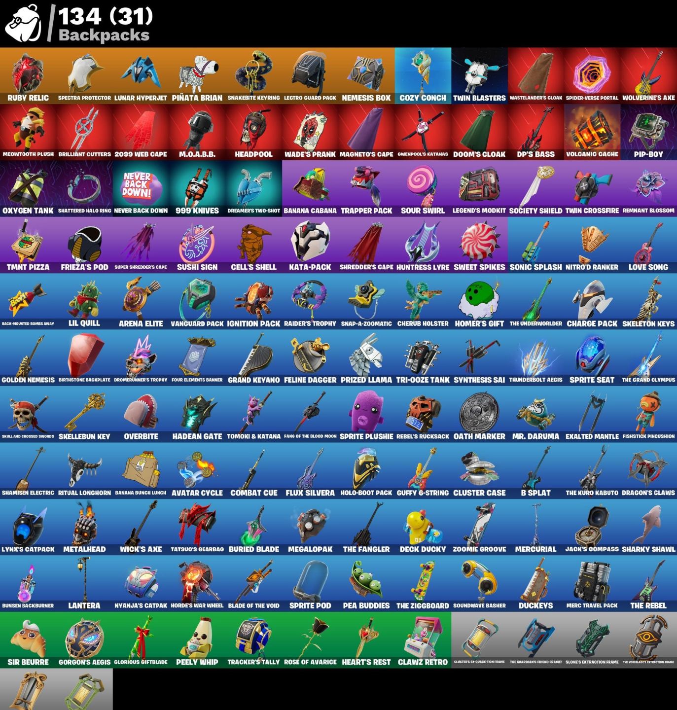 Conta Fortnite 61 SKINS/ MARVEL/SPIDER-MAN MILES MORALES & 2009/ NICK E 30
