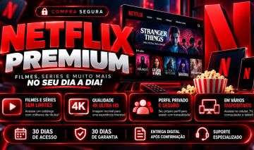 NETFLIX 30 DIAS 4K PERFIL PRIVADO