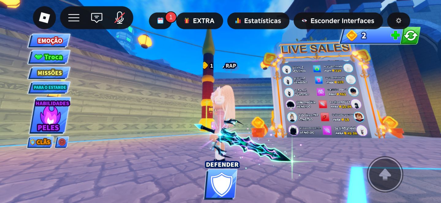 Blade Ball - Venda de Espadas Raras | 100% Seguro