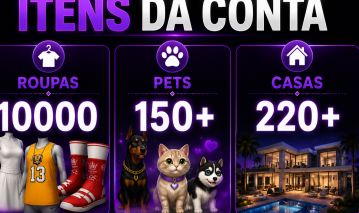 Conta Avakin Life com muitos itens Raros