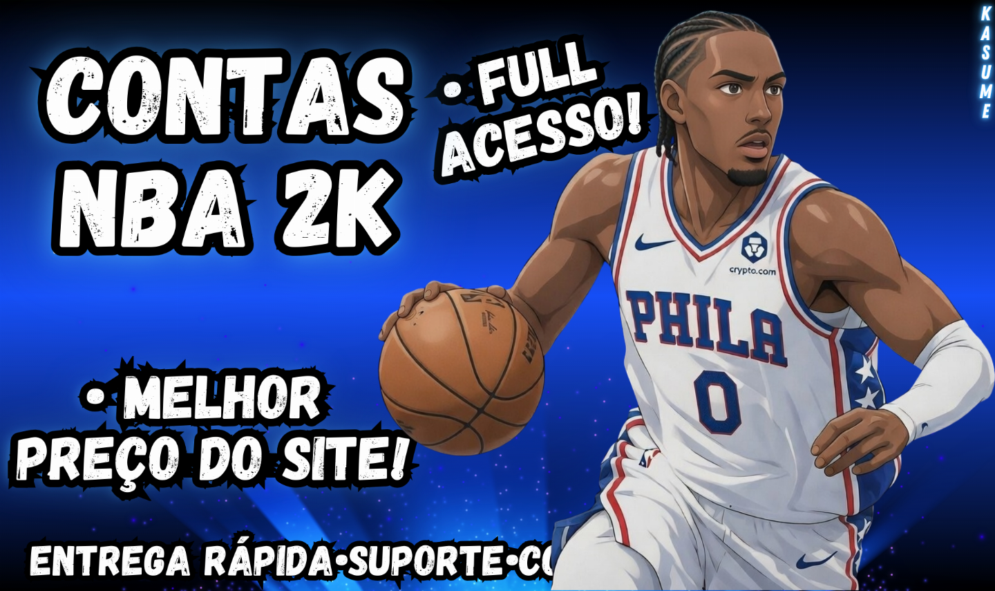 Conta NBA 2K - Todos os Jogos da Série | Full Acesso - Melhor Preço do Site