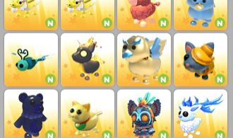 ADOPT ME PETS