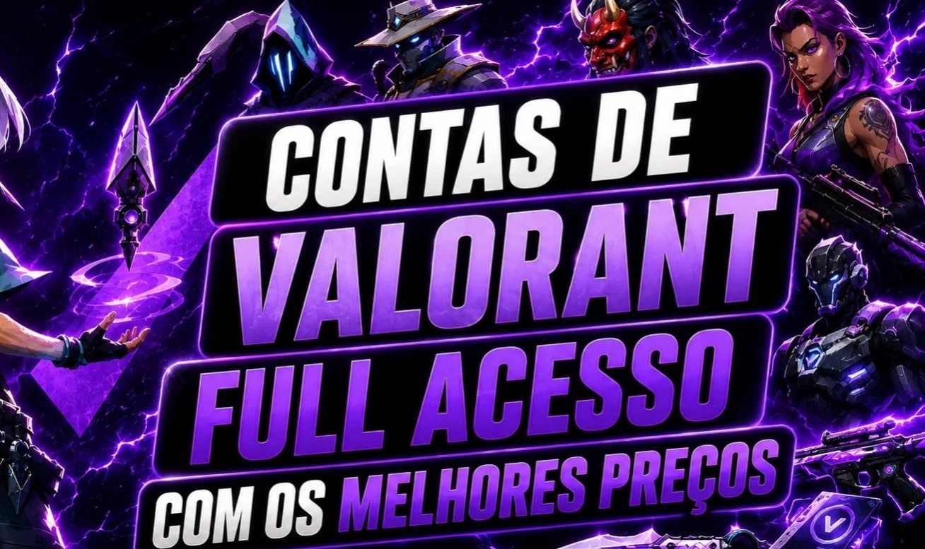 Conta valorant full acesso com DADOS DE RECUPERAÇÃO
