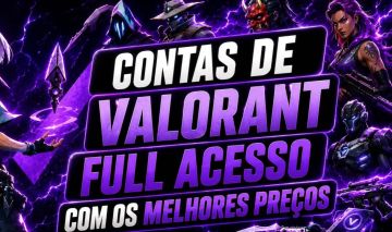 Conta valorant full acesso com DADOS DE RECUPERAÇÃO