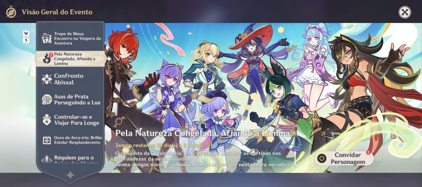 AR 60 | +30 Personagens 5 estrela, constelações e armas assinaturas