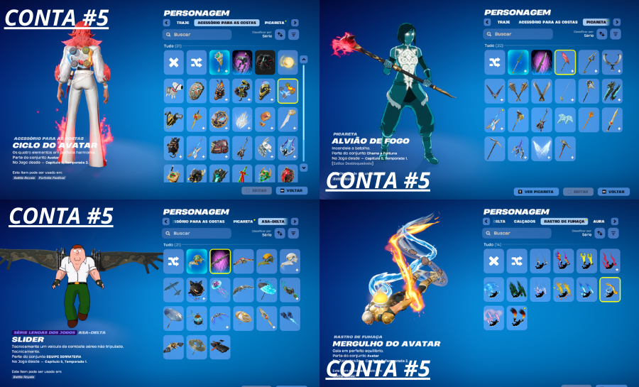 FORTNITE SKINS RARAS - PREÇO DE LIQUIDAÇÃO - ENTREGA AUTOMATICA