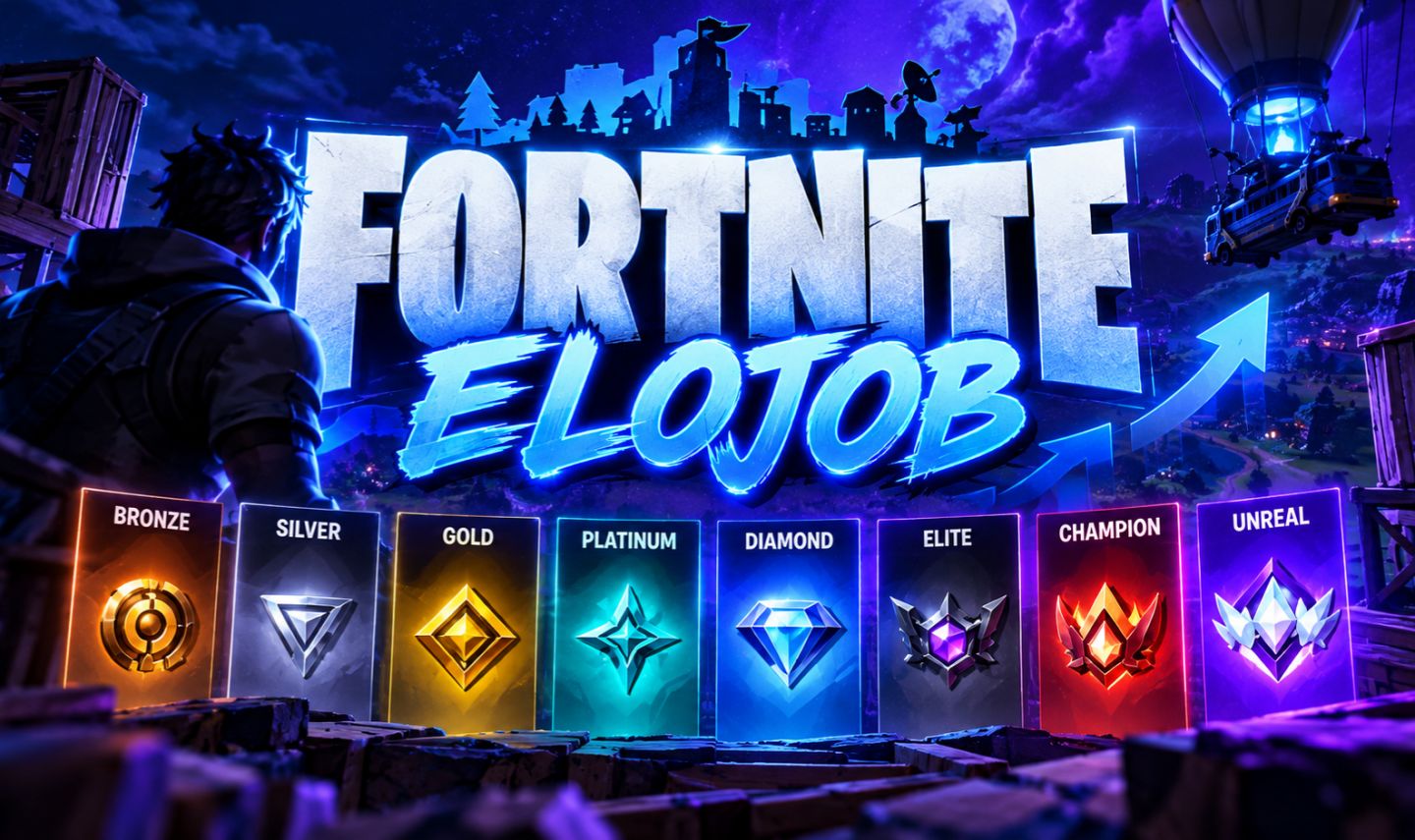 ELOJOB FORTNITE - ATÉ O SURREAL! (PREÇO MAIS BAIXO E SEGURO DO MERCADO)