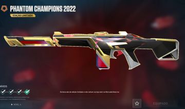 CONTA ASC3, phantom champions (2022), 3 vandal, 4 facas incluindo a karambit e +