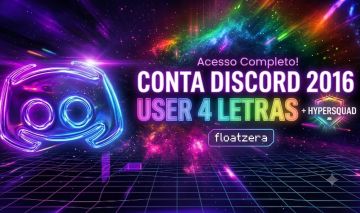 CONTA DISCORD 2016 [LEIA A DESCRIÇÃO]