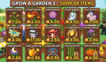 Grow a garden 2 ( seeds , pets e etc ) super baratos