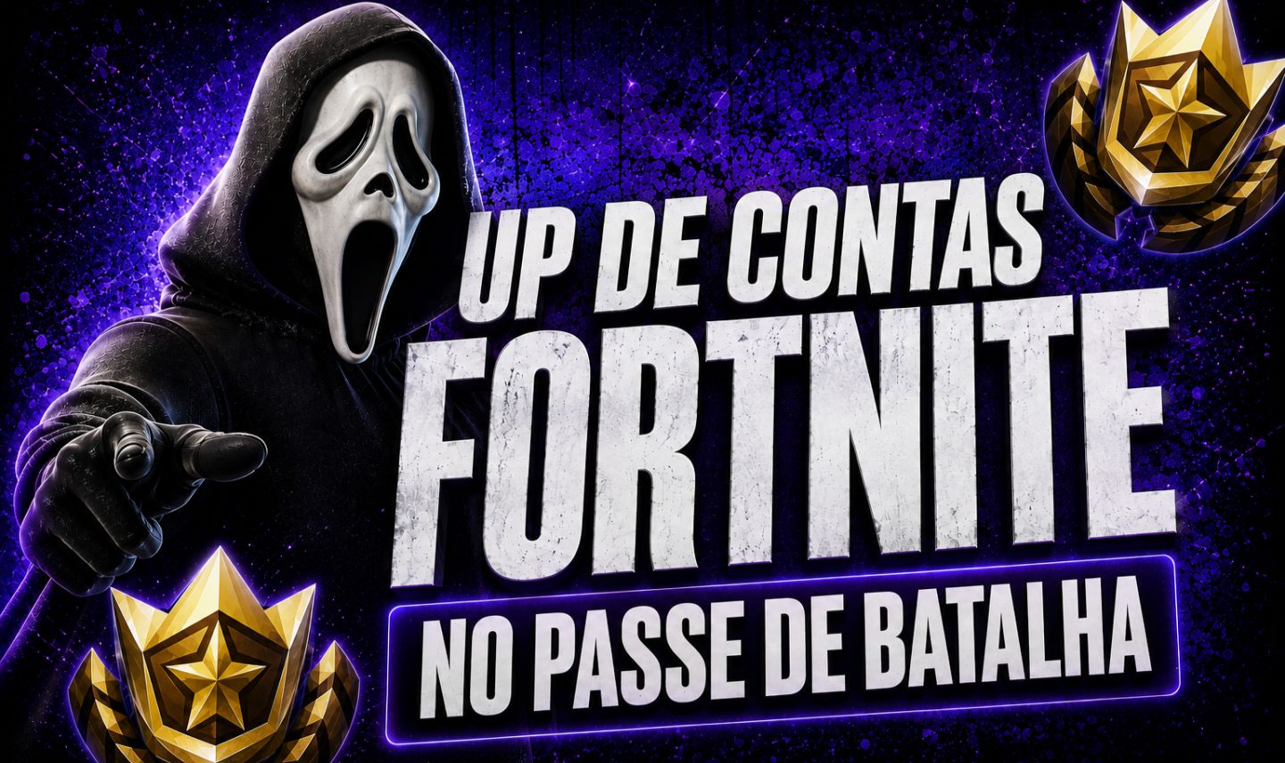 UP DE CONTAS FORTNITE | NÍVEIS PASSE DE BATALHA
