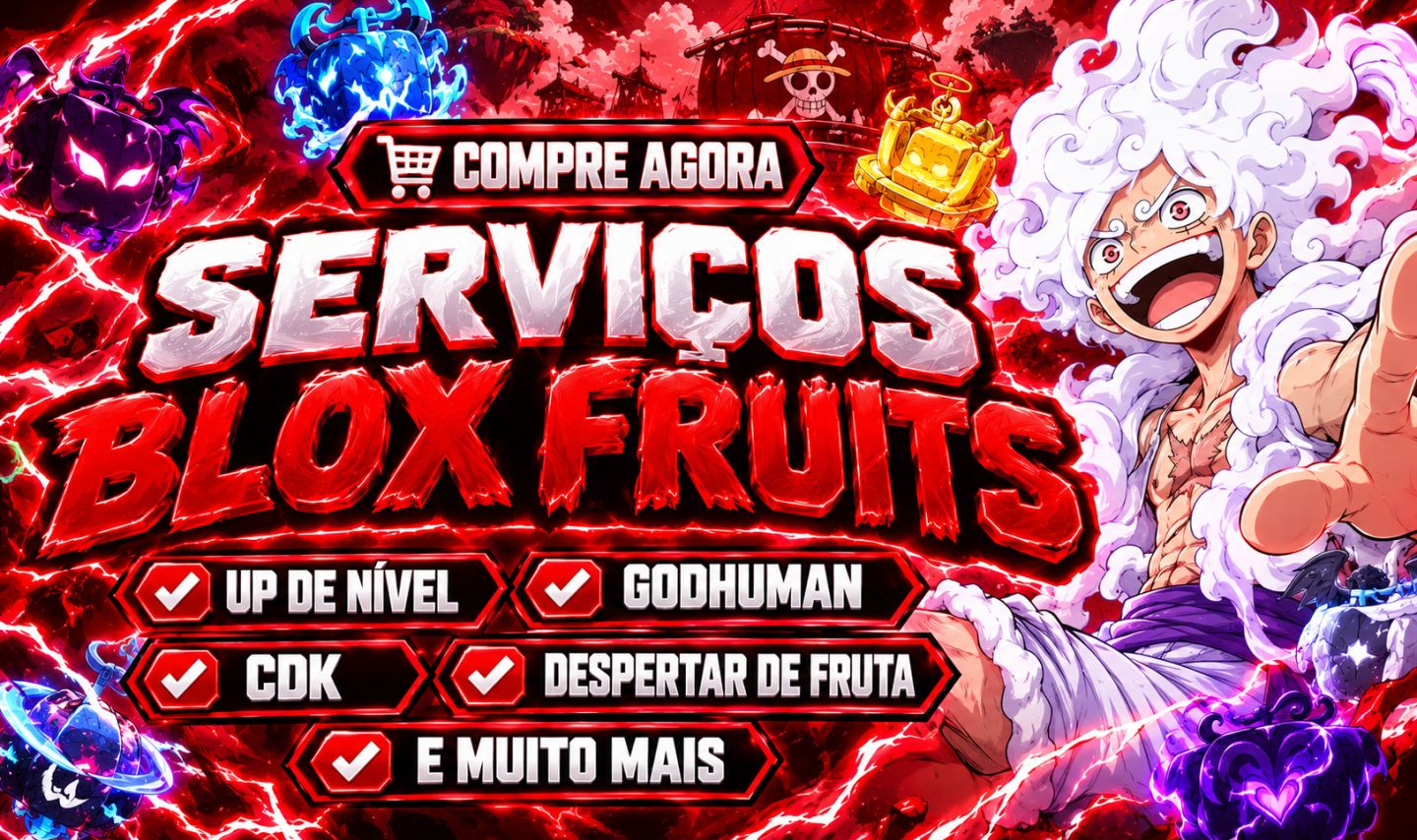 [SERVIÇO MAIS BARATO DO GGMAX] SERVIÇOS BLOX FRUITS