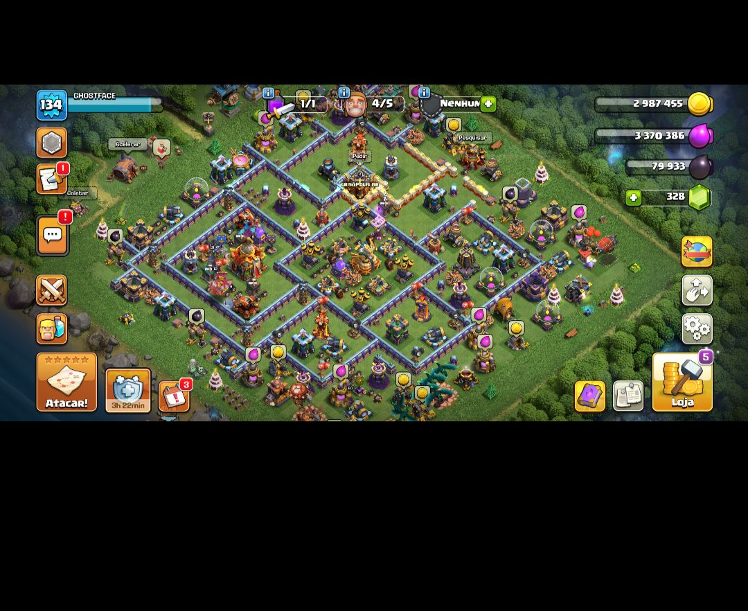 CONTAS CLASH OF CLANS
