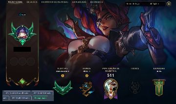 Valorant/LoL Esmeralda ex GM - 1683 RP - UNICO DONO