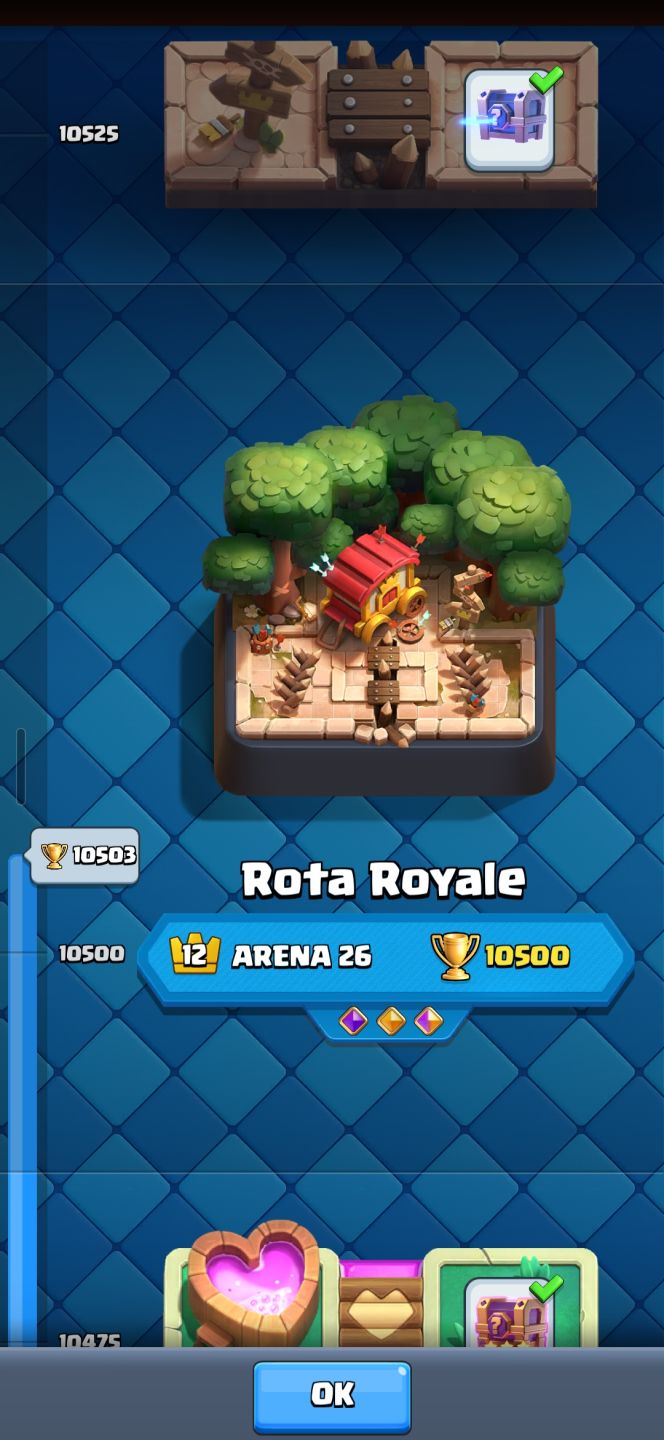 Conta Clash Royale 10K Troféus Arena 26 Todas as Cartas