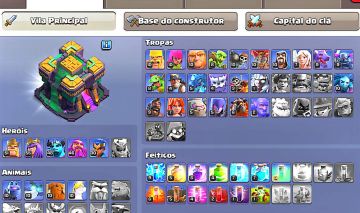 CONTA DE CLASH OF CLANS CV14, ENTREGA DIRETAMENTE NO EMAIL DO COMPRADOR.