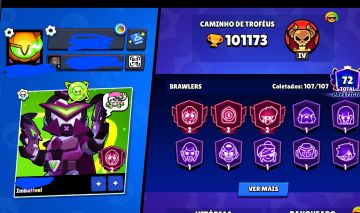 Conta de 100k e com skins exclusivas e fama alien