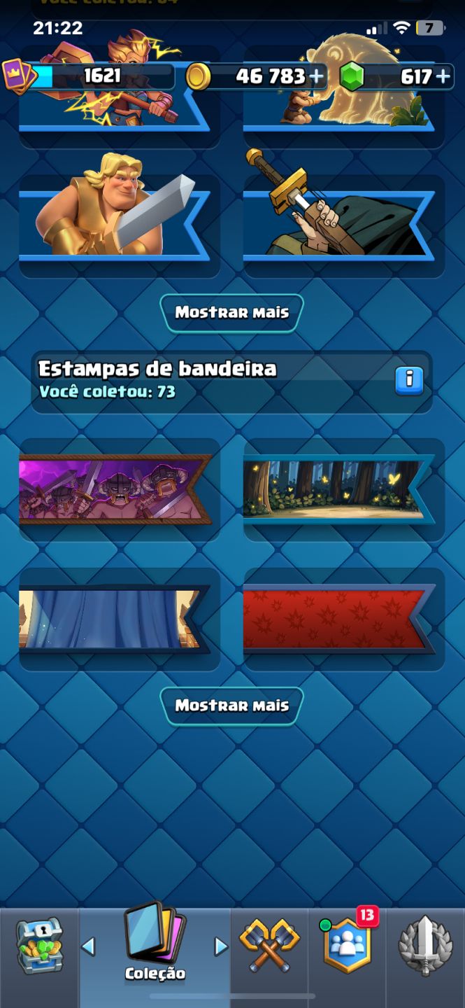 Clash Royale Arena 26 | 10.683 Troféus | 122/122 Cartas