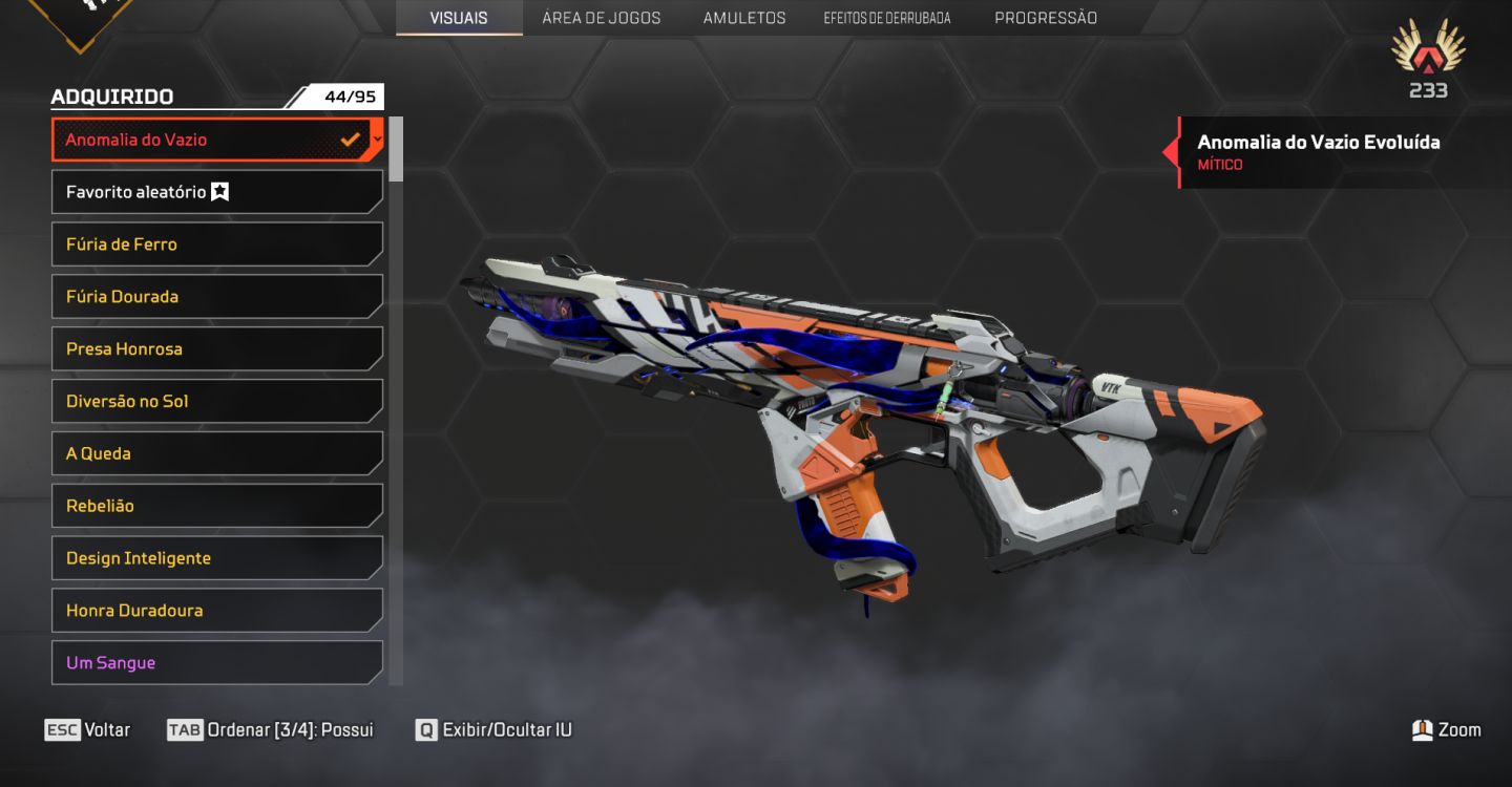 CONTA DE APEX COM DIVERSOS ITENS POR PREÇO IMPERDÍVEL !!!