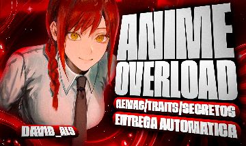 CONTAS ANIME OVERLOAD - GEMAS/TRAITS/SECRETOS