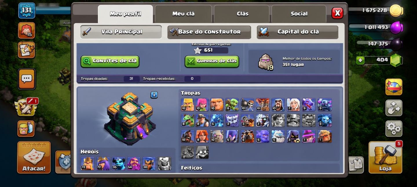 Contas Clash of Clans CV11 ao CV15 | Bem Evoluídas | Entrega Rápida