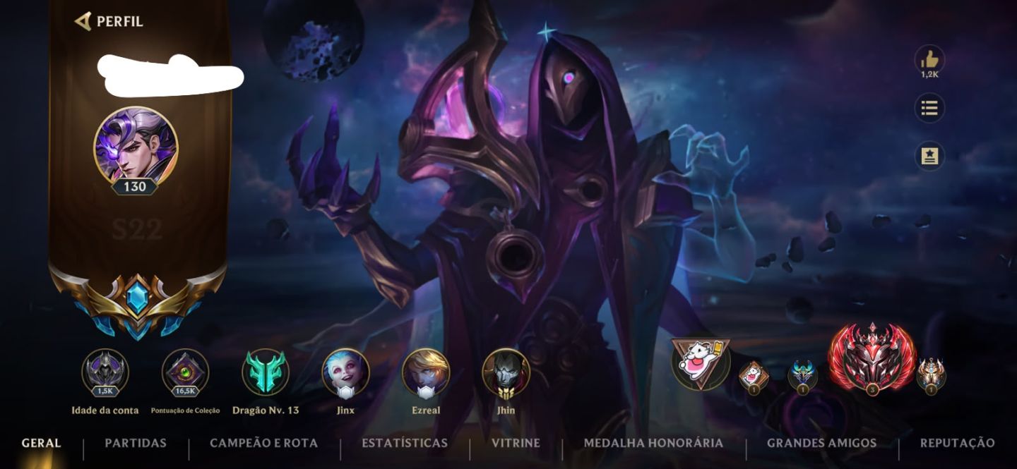 Conta Wild Rift main adc