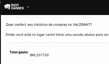 CONTA ASCENDENTE COM 3 MIL REAIS GASTOS