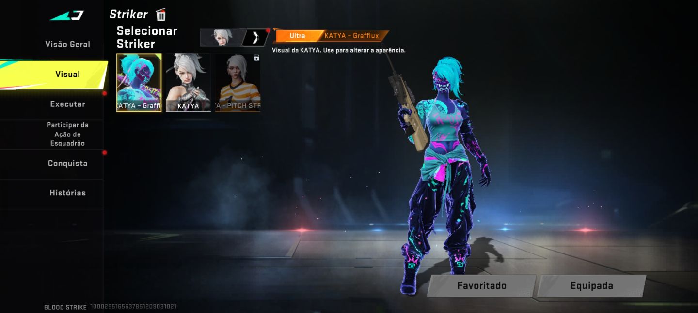 CONTA BLOOD STRIKE COM SKINS, LENDÁRIAS, LIMITADA E ULTRAS !!
