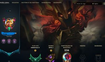 LEAGUE OF LEGENDS CONTA COM SKIN DO MORDEKAISER SAHN-UZAL + CONTA VALORANT