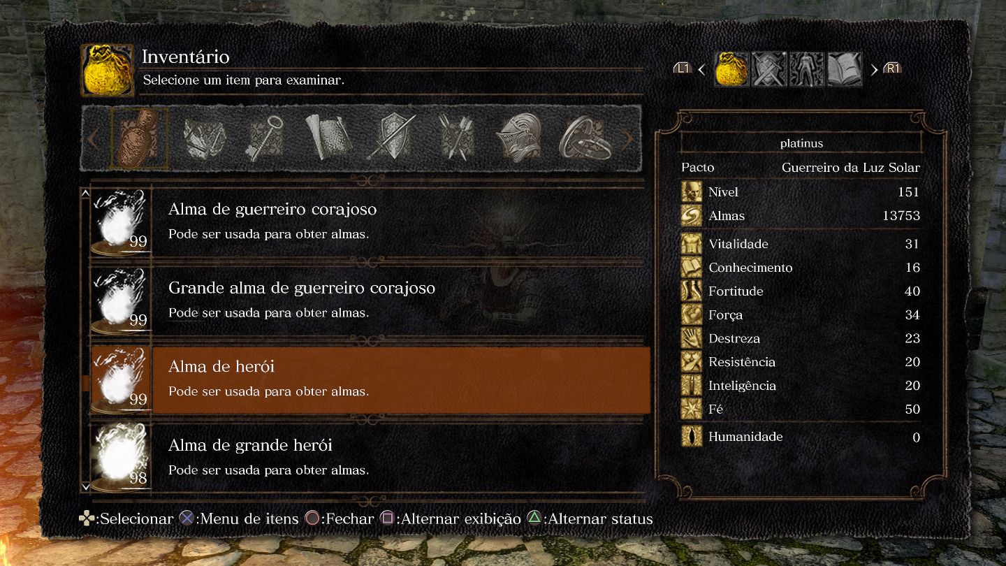 Dark Souls REMASTERED : VENDA DE ITENS [ PLAYSTATION 4/5 ] & Steam