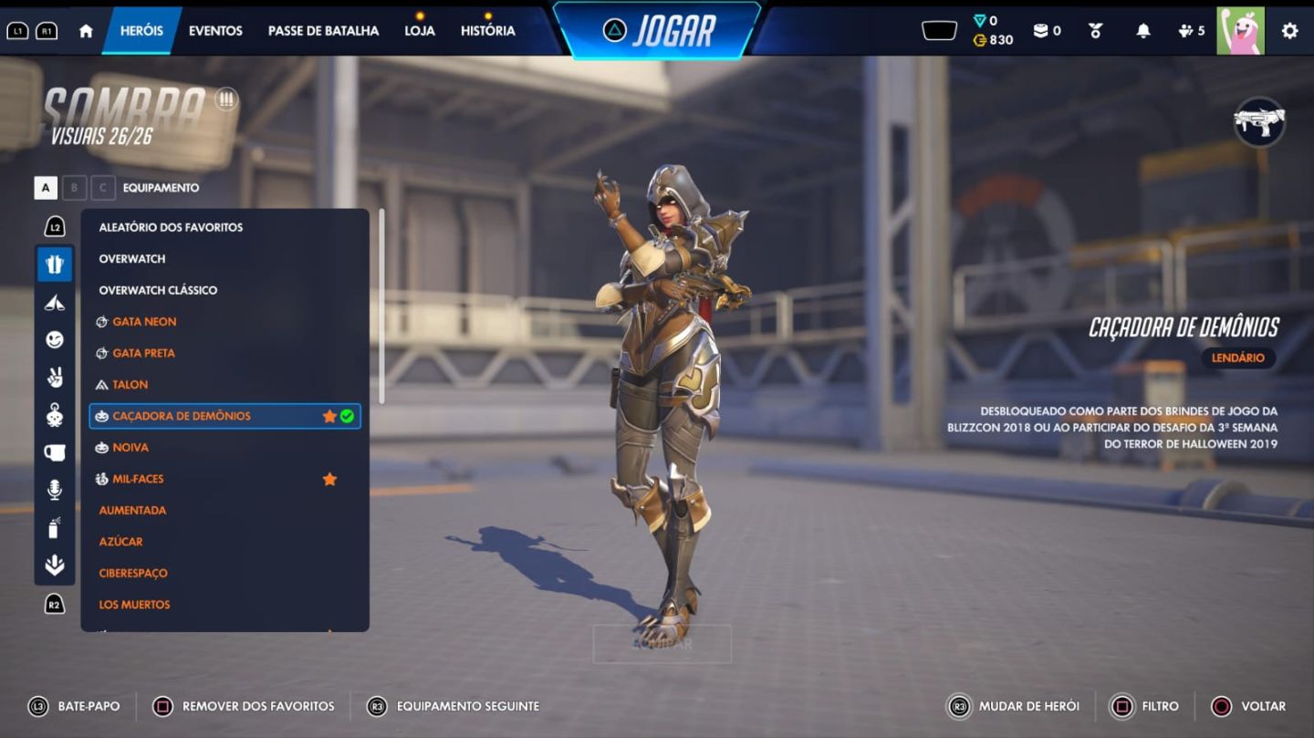 CONTA OVERWATCH 8 ANOS (2018-2026) / MERCY ROSADOURADA, DVA NANOCOLA E OUTROS