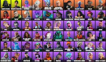 CONTA FORTNITE - 86 SKINS | Trinity Trooper, Ariana Grande | PODE ALTERAR E-MAIL
