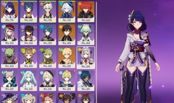 AR40 RAIDEN SHOGUN / FURINA / ZHONGLI / 3 ARCONTES / INICIO DO JOGO