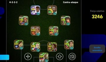 CONTA EFOOTBALL COM EXCELENTE ELENCO / FORÇA DO TIME 3246