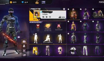 Conta top de free fire