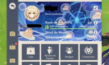 CONTA COM NAHIDA C1 R1, FURINA C2, HUTAO C1 R1, LAUMA, YELAN, MAVUIKA E +