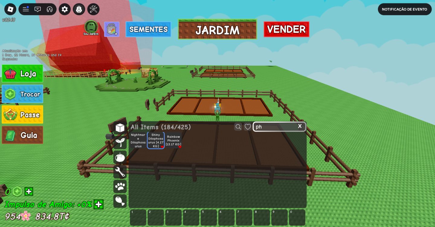 [ENTREGA RÁPIDA] Pets, Tokens e Gamepass - Grow a Garden (Roblox) | SENNA STORE