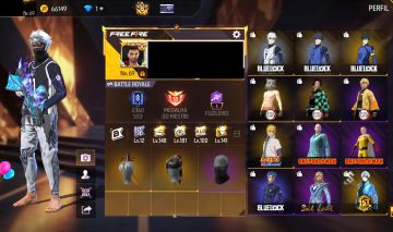 CONTA FF GEMADA COM SKINS RARAS PRA SAIR LOGO