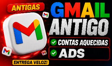 GMAIL CONTAS ANTIGAS | GOOGLE ADS | ALTA QUALIDADE | ENTREGA RÁPIDA