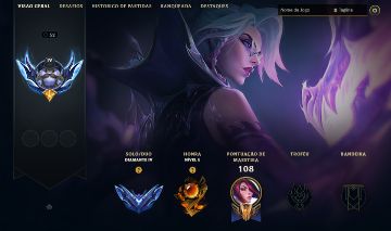 CONTA DIAMANTE 4 / 13 SKINS / ESPÓLIO RECHEADO / VAYNE DRACOMANTE, AKALI / HAND