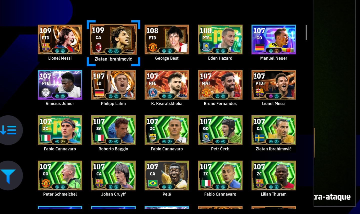 CONTA EFOOTBALL 2027 À VENDA CONTA COMPLETA ELENCO MUITO FORTE! Top 600