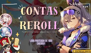 SILVERWOLF CHEGOU!! ESCOLHA SEU BONECO INICIAL CONTAS REROLL HONKAI STAR RAIL