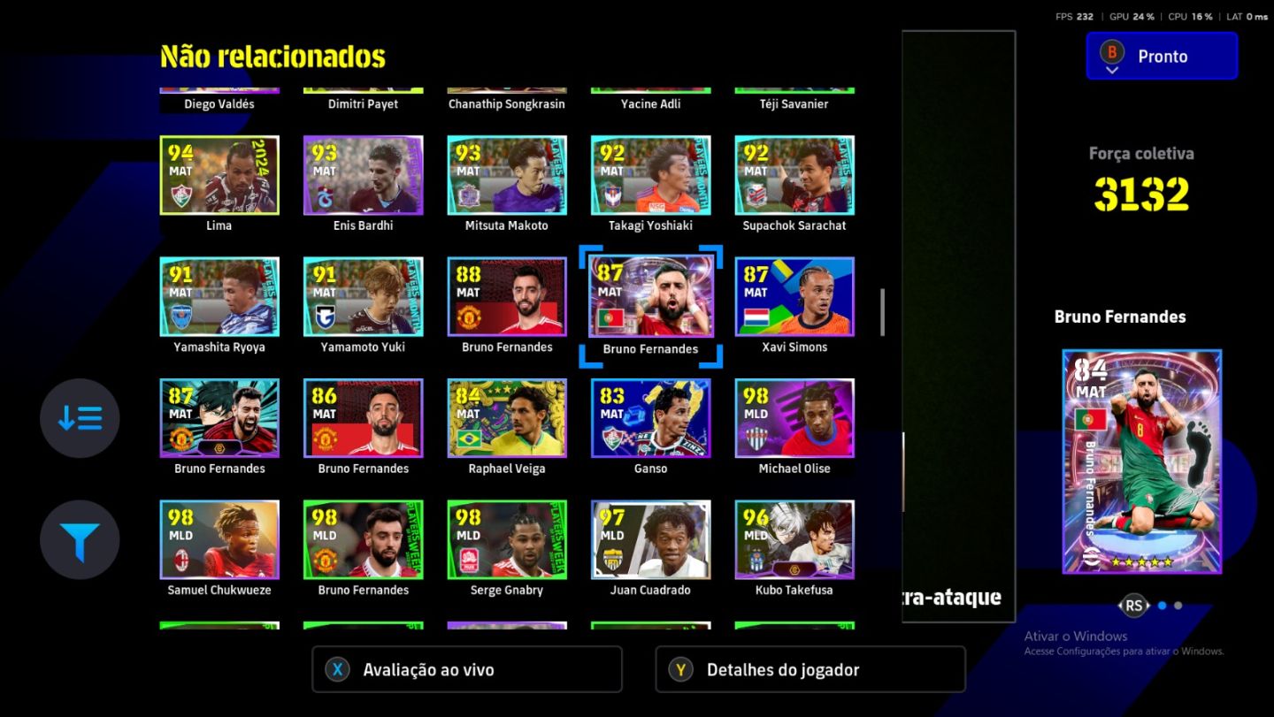 Conta efootball Steam/pc