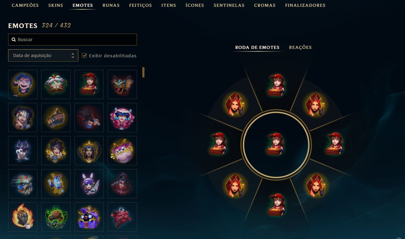 Conta Nível 1308 - 2.2M de pontos com Zaahen (top 01) 1.8M com Jinx